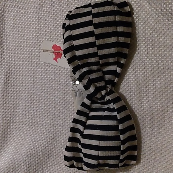 L’ATISTE by Amy Navy Blue & White Stripe Bikini Top - Picture 1 of 6